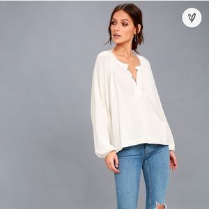 We The Free Wide Long Sleeve Acadia Top